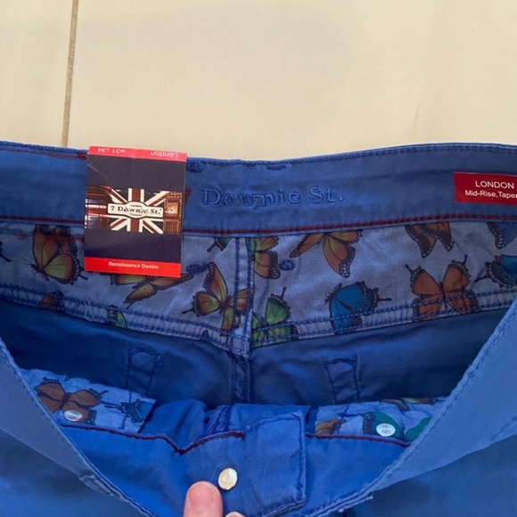 NEW - 7 DOWNIE ST. renaissance denim pant - Picture 6 of 8
